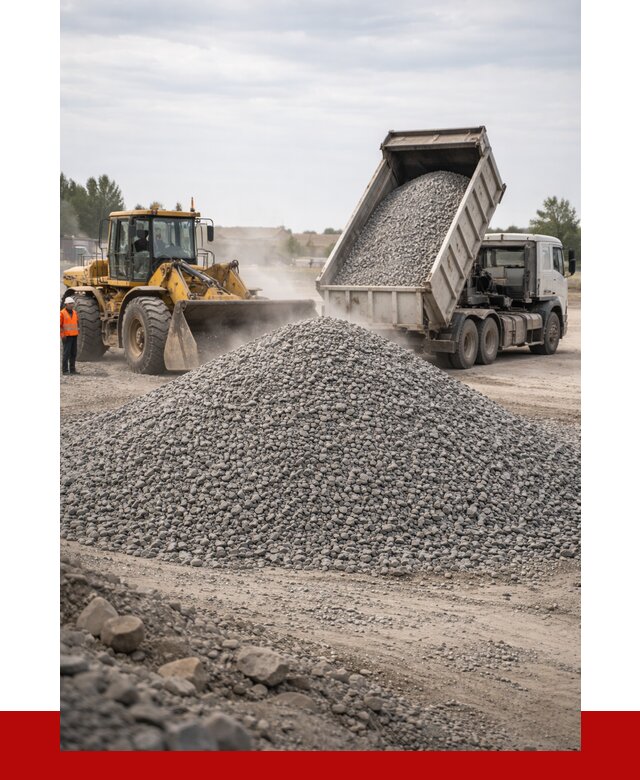 Купить щебень с доставкой в Хабаровске от 2572 руб. | ПРОНЕРУДХбр