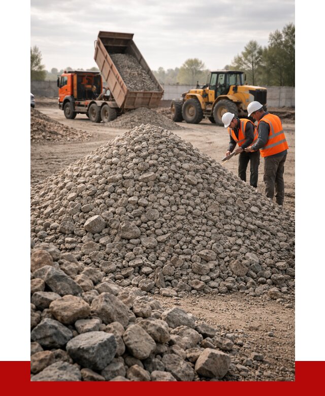 Гранитный щебень фракция 40-70 в Хабаровске от 2572 руб ПРОНЕРУДХбр