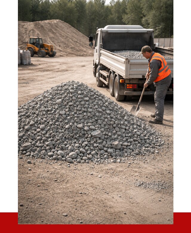 Гравийный щебень фракция 5-10 в Хабаровске от 2263 р. | ПРОНЕРУДХбр