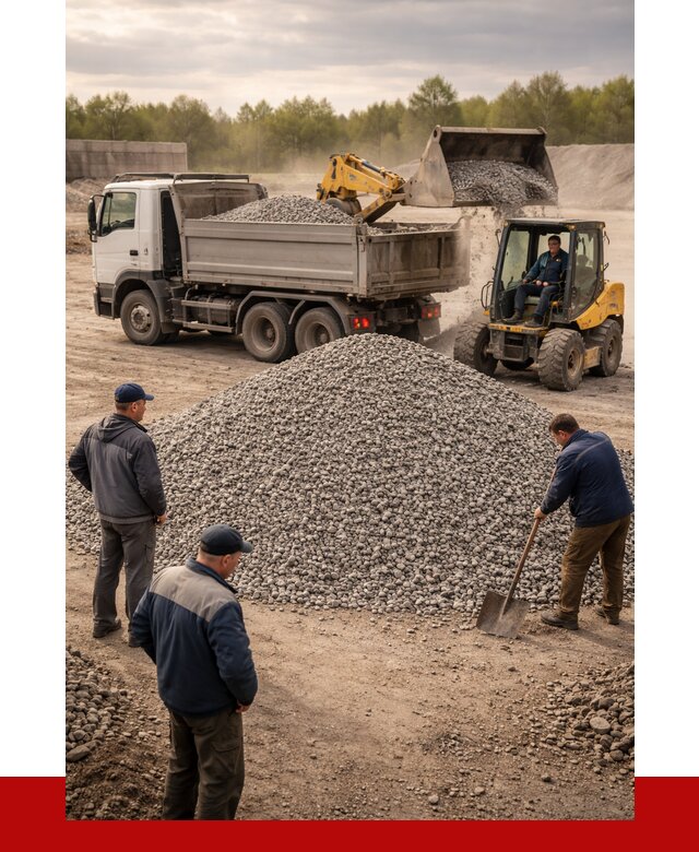 Гравийный щебень фракция 5-20 в Хабаровске от 2469 р. ПРОНЕРУДХбр