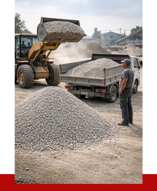 Известняковый щебень фр. 0-5 в Хабаровске от 4321 р. | ПРОНЕРУДХбр