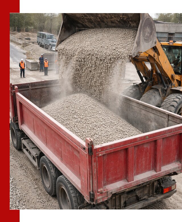 Купить известняковый щебень фракции 0-5 с доставкой в Хабаровске