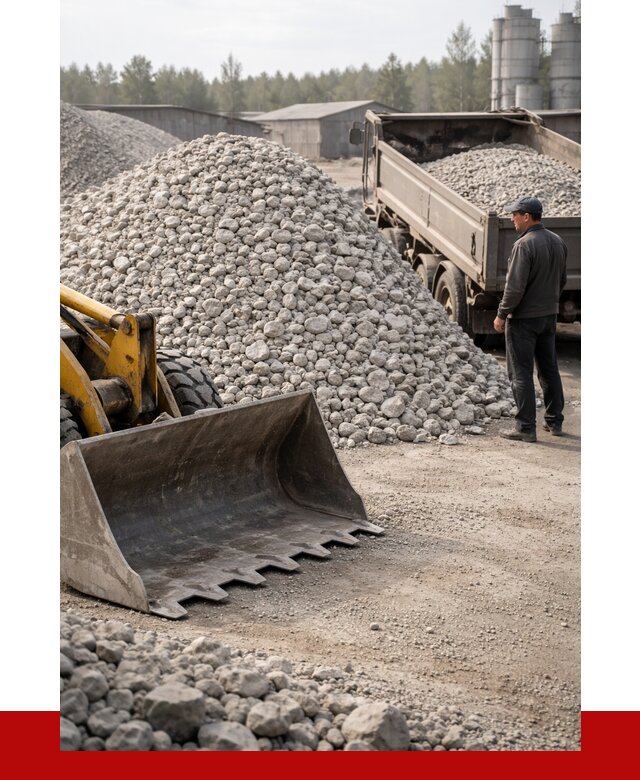 Известняковый щебень фракция 40-70 в Хабаровске от 4321 р. | ПРОНЕРУДХбр