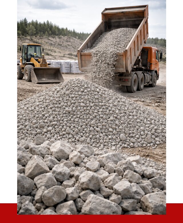 Доломитовый щебень фр. 20-40 в Хабаровске от 4321 р. | ПРОНЕРУДХбр