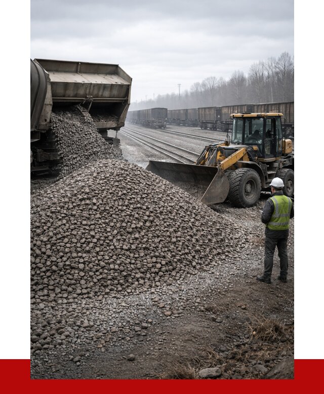 Купить железнодорожный щебень в Хабаровске от 2881 р. | ПРОНЕРУДХбр