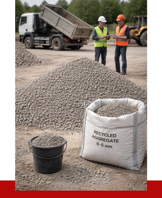 Вторичный щебень фракция 0-5 в Хабаровске от 1646 р. ПРОНЕРУДХбр