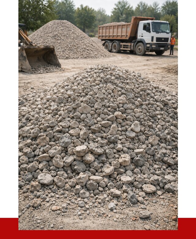 Вторичный щебень фракция 20-40 в Хабаровске от 2263 р ПРОНЕРУДХбр