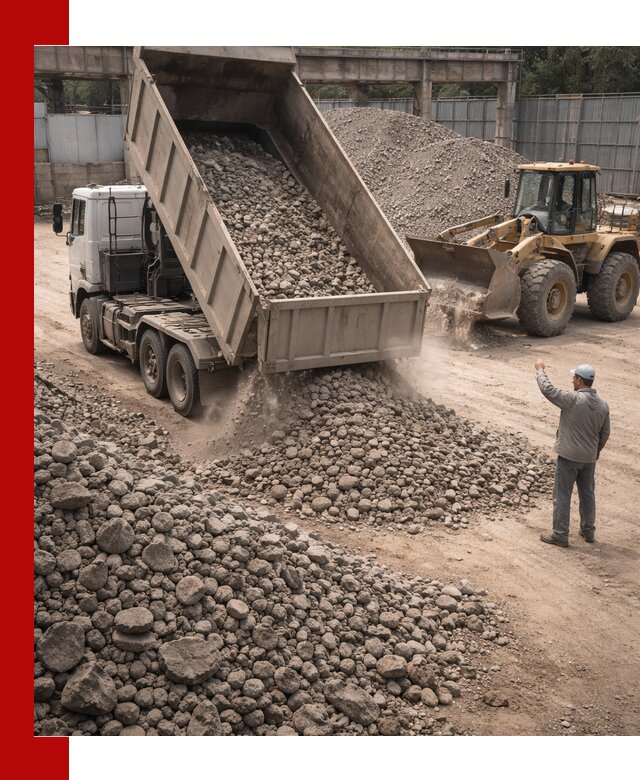 Вторичный щебень фракция 20-40 с доставкой в Хабаровске