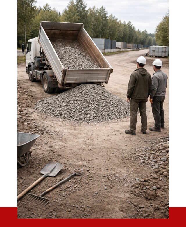 Бетонный щебень фракция 5-20 в Хабаровске от 3292 р., ПРОНЕРУДХбр