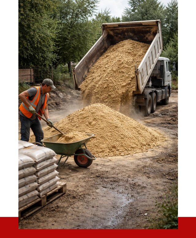Купить песок с доставкой в Хабаровске от 1852 р. | ПРОНЕРУДХбр