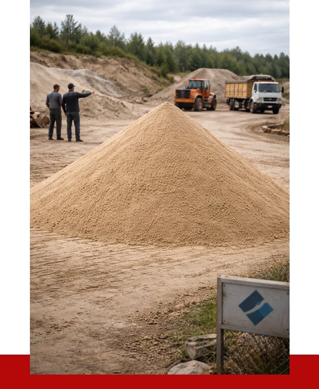 Карьерный песок навалом в Хабаровске от 1852 р. | ПРОНЕРУДХбр