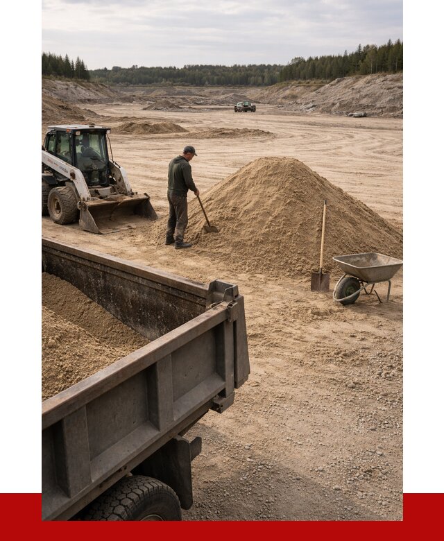 Карьерный песок среднезернистый в Хабаровске, от 2263 р. ПРОНЕРУДХбр