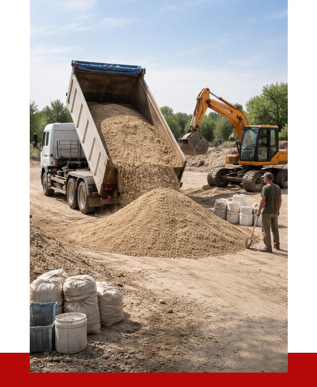 Купить речной песок в Хабаровске от 1235 р. за куб | ПРОНЕРУДХбр