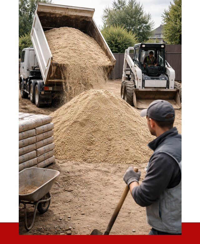 Мытый речной песок с доставкой в Хабаровске от 1492 р. | ПРОНЕРУДХбр