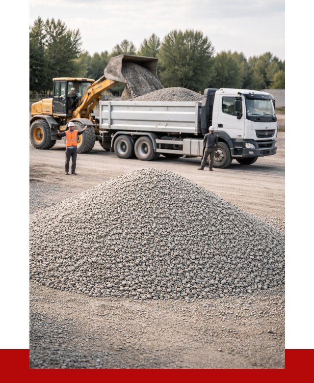 Купить мытый гравий в Хабаровске от 3601 р, доставка ПРОНЕРУДХбр