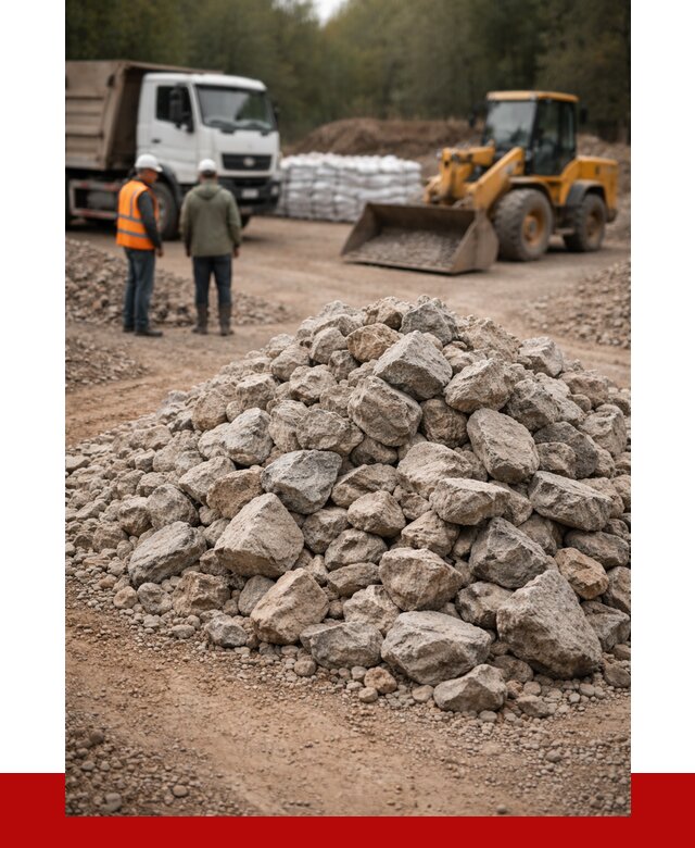 Купить бутовый камень с доставкой в Хабаровске от 2366 р. | ПРОНЕРУДХбр