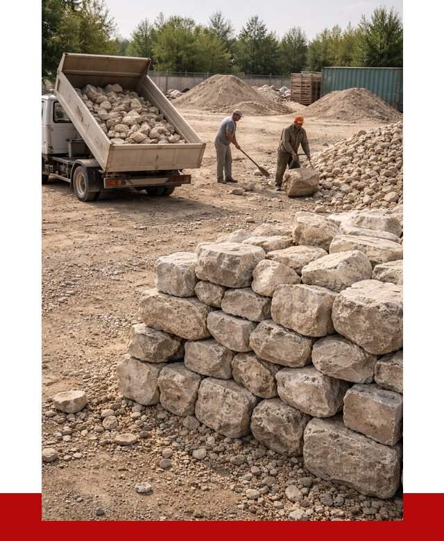 Бутовый камень известняковый в Хабаровске от 4321 р. | ПРОНЕРУДХбр