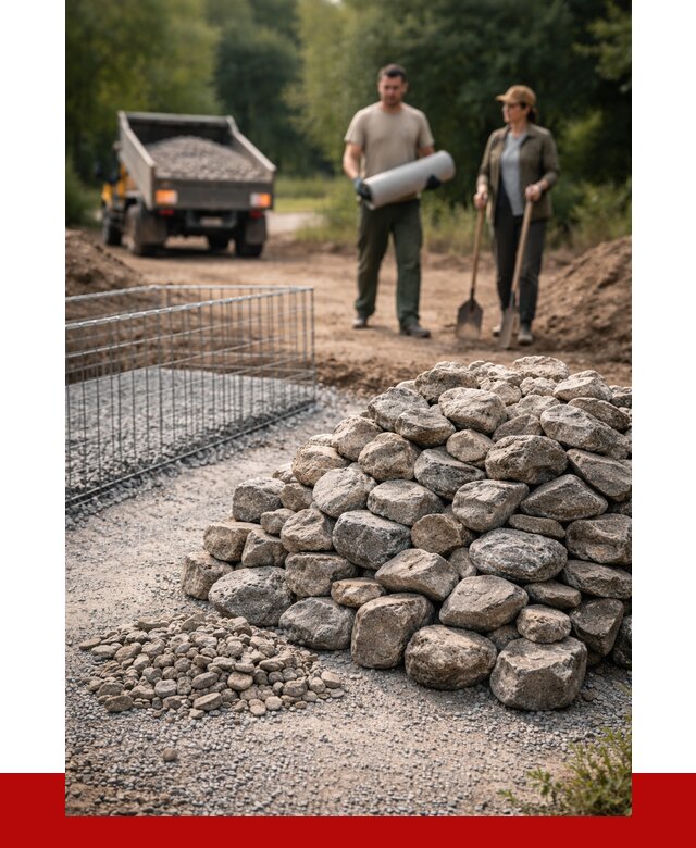 Камень для габионов фракция 100-200 в Хабаровске от 4938 р. | ПРОНЕРУДХбр