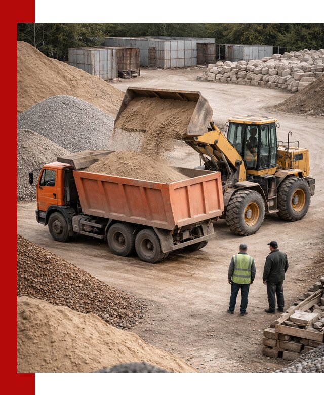 Доставка сыпучих смесей и смесей для стройки в Хабаровске