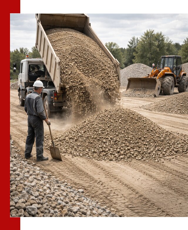 Доставка щпс С3 в Хабаровске самосвалами и бортовыми грузовиками
