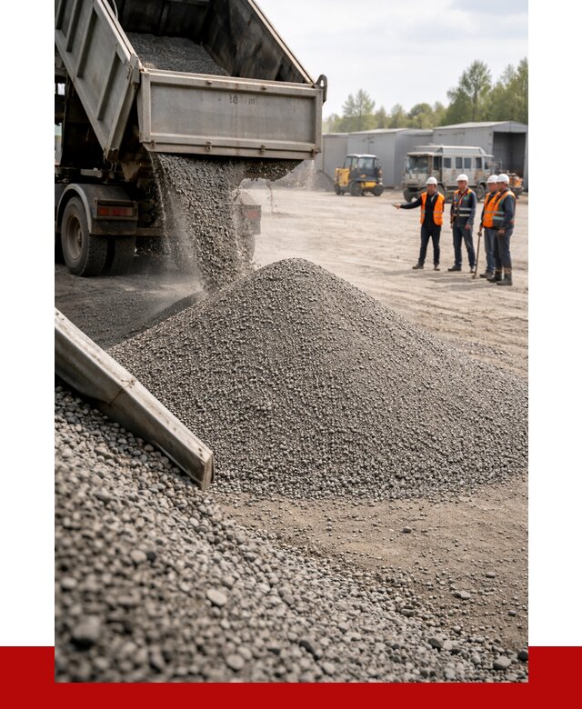 Гравийный отсев 0-5 в Хабаровске от 1235 р. с доставкой | ПРОНЕРУДХбр