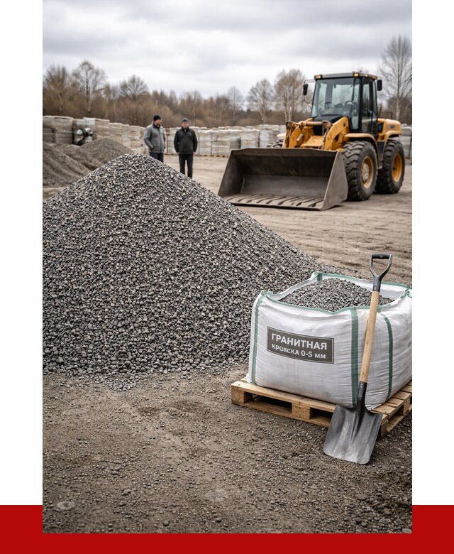 Купить гранитную крошку в Хабаровске от 4938 р. с доставкой | ПРОНЕРУДХбр