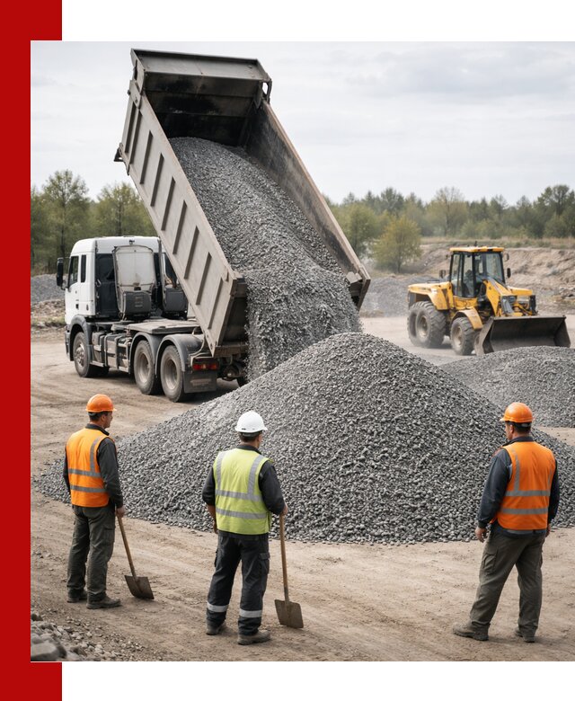 Доставка и продажа гранитной крошки в Хабаровске