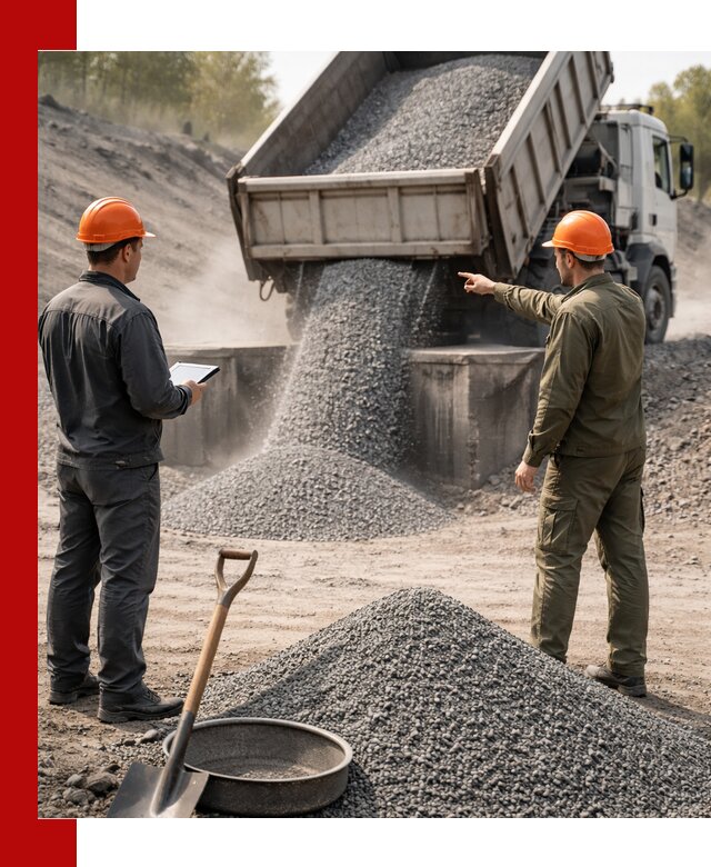 Гранитная крошка фракция 2-5 доставка в Хабаровске