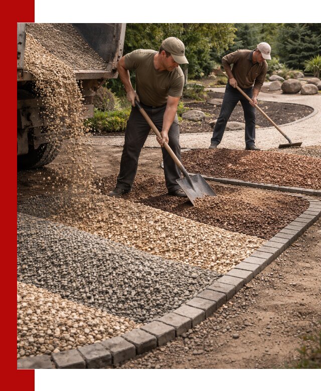 Декоративная крошка для ландшафта в Хабаровске — продажа и доставка