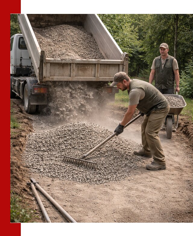 Каменная крошка для дорожек с доставкой в Хабаровске