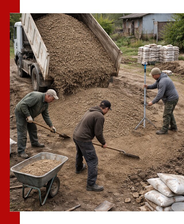 Керамзитовый песок с доставкой в Хабаровске оптом и в розницу