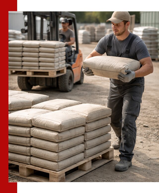 Доставка цемента в мешках оптом и в розницу в Хабаровске