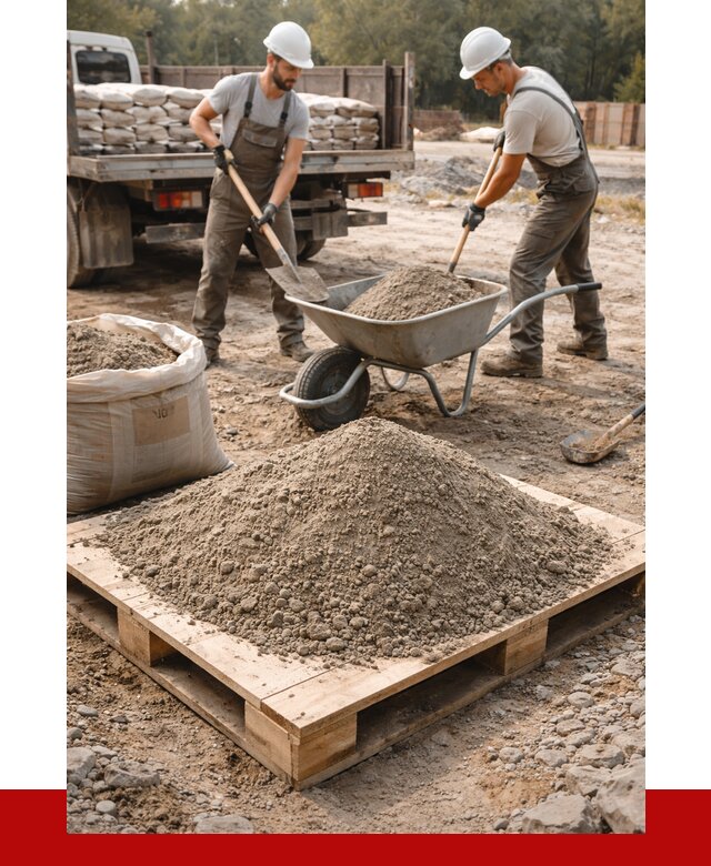 Цементно песчаная смесь М100 в Хабаровске от 5350 р. за куб | ПРОНЕРУДХбр