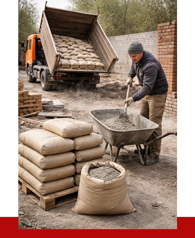 Купить сухую смесь для кладки в Хабаровске от 1235 р. | ПРОНЕРУДХбр