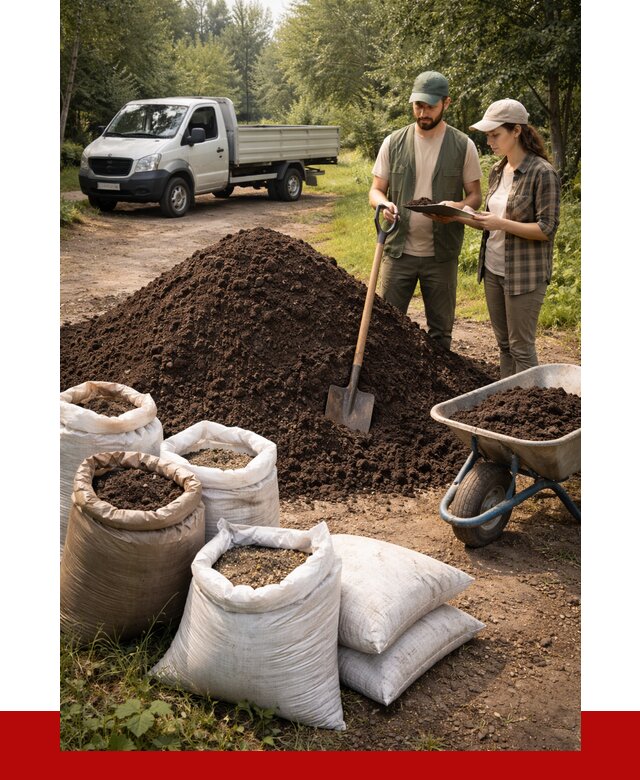 Купить грунт с доставкой в Хабаровске от 4630 р. за м3 | ПРОНЕРУДХбр