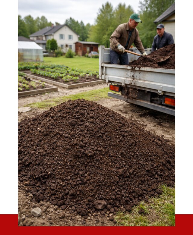 Плодородный грунт в Хабаровске с доставкой от 4321 р. | ПРОНЕРУДХбр