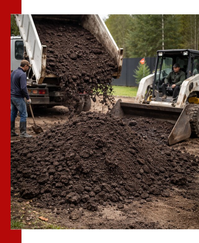 Плодородный грунт с доставкой в Хабаровске для садов и огородов