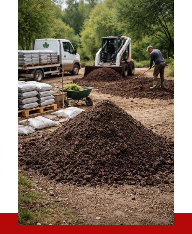 Грунт для озеленения с доставкой в Хабаровске от 1852 р. | ПРОНЕРУДХбр
