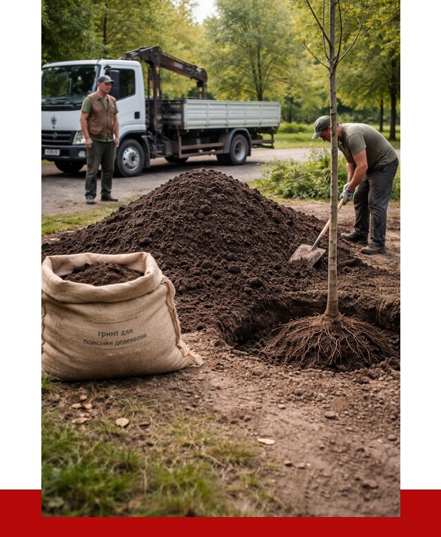 Грунт для посадки деревьев в Хабаровске от 1235 р. | ПРОНЕРУДХбр