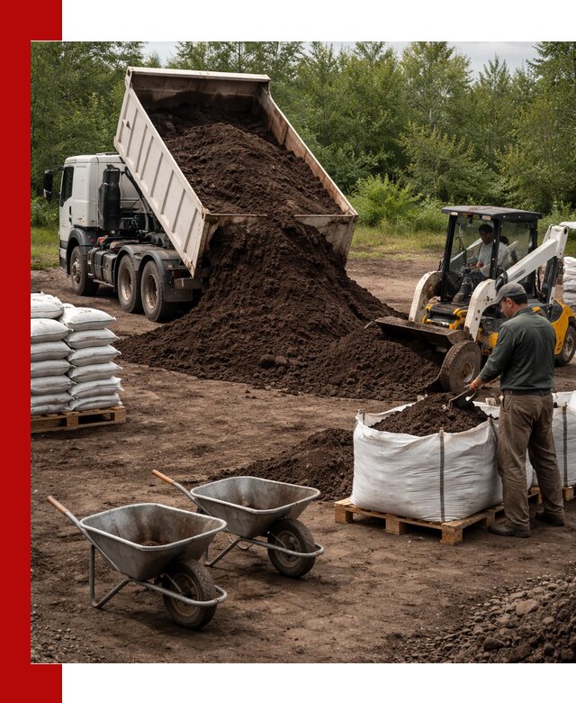 Доставка и продажа торфогрунта в Хабаровске оптом и в розницу