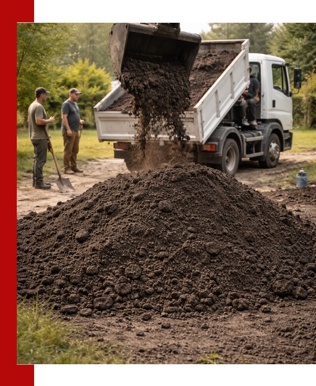 Доставка и продажа чернозема в Хабаровске оптом и в розницу