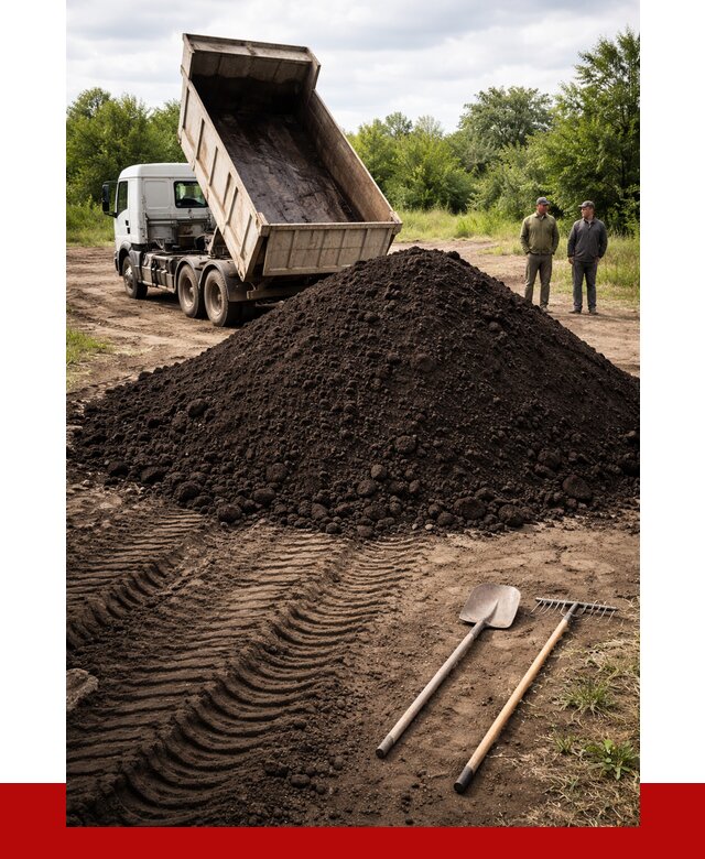 Купить чернозем навалом в Хабаровске от 1235 р. за куб | ПРОНЕРУДХбр