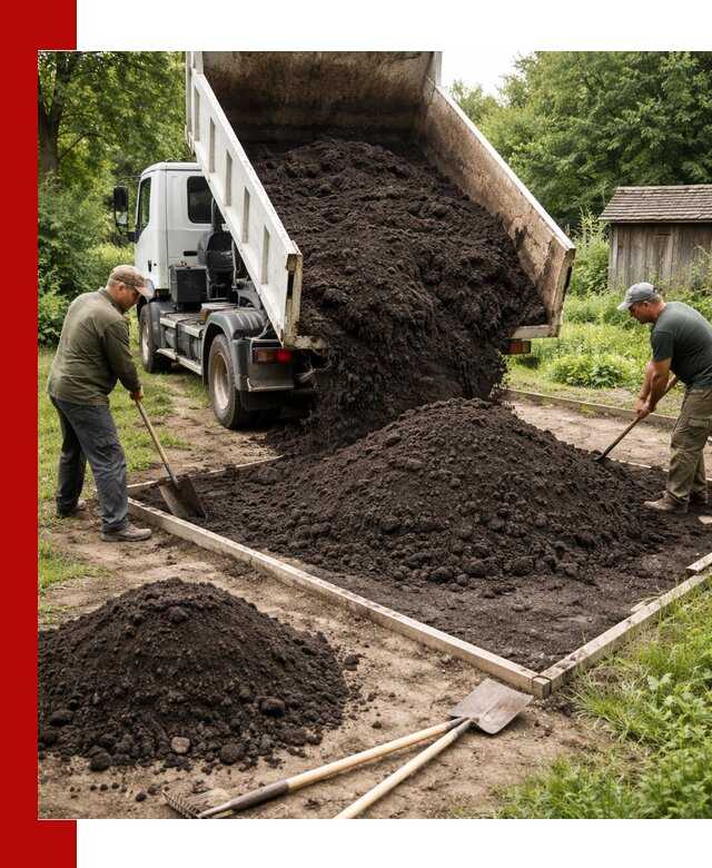 Купить чистый чернозем для огорода с доставкой в Хабаровске