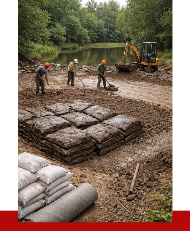 Купить глину для пруда в Хабаровске от 4630 р. с доставкой | ПРОНЕРУДХбр