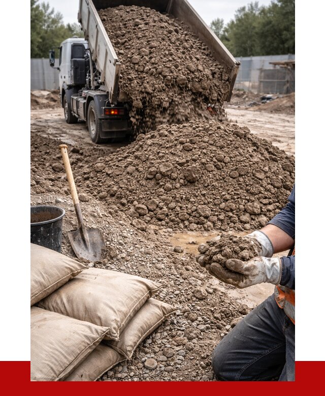Купить глина для засыпки в Хабаровске от 1235 р. за куб | ПРОНЕРУДХбр