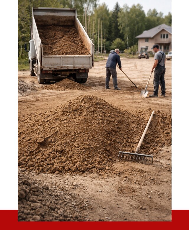 Суглинок для планировки в Хабаровске с доставкой от 4321 р. | ПРОНЕРУДХбр