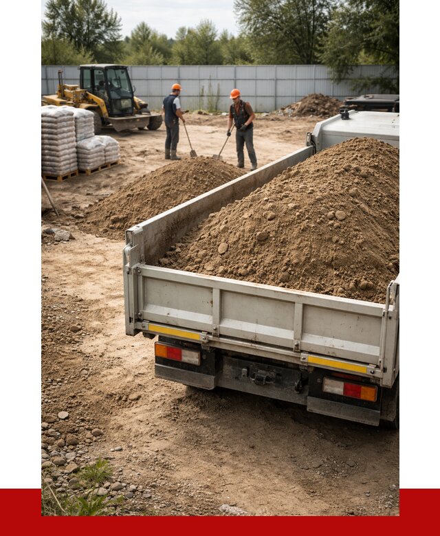 Супесь с доставкой в Хабаровске от 2521 р. за куб | ПРОНЕРУДХбр