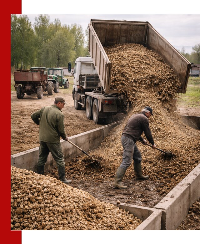 Куриный помет с доставкой в Хабаровске оптом и в розницу