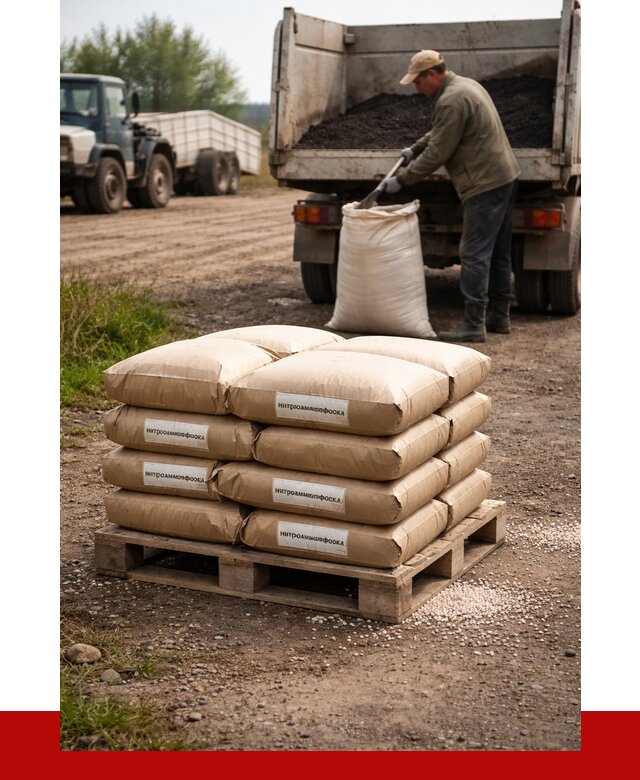 Купить нитроаммофоска в Хабаровске от 4321 р. за куб | ПРОНЕРУДХбр