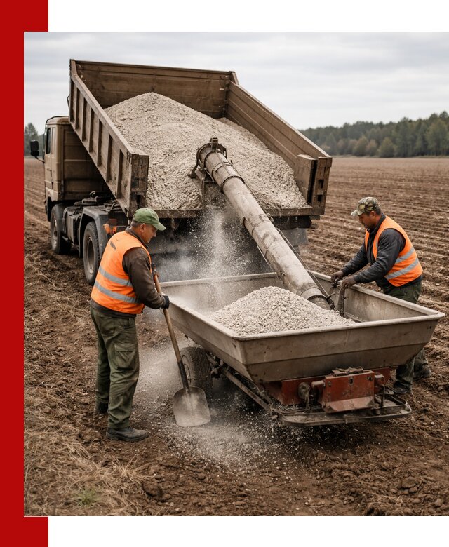 Доставка и продажа суперфосфата оптом и в розницу в Хабаровске